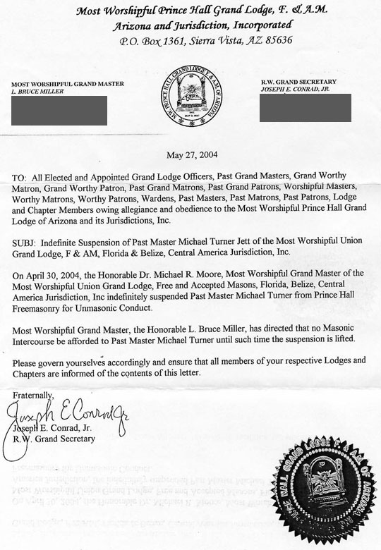 letter of suspension