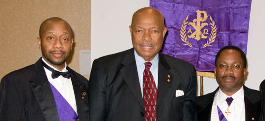 men in formal attire