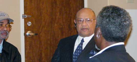 men talking
