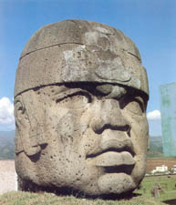 Olmec head